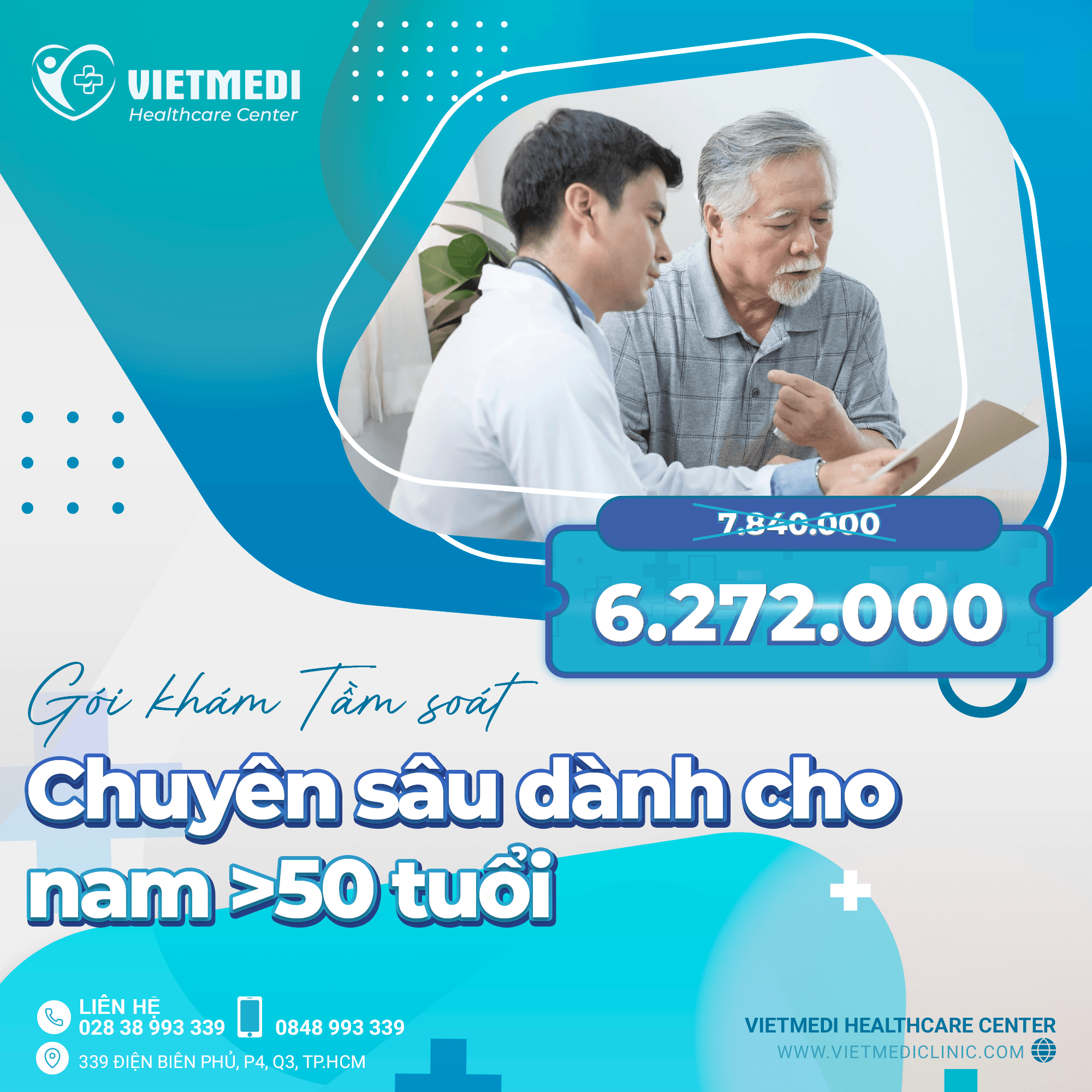 GÓI KHÁM NÂNG CAO NAM LỚN HƠN 50 TUỔI