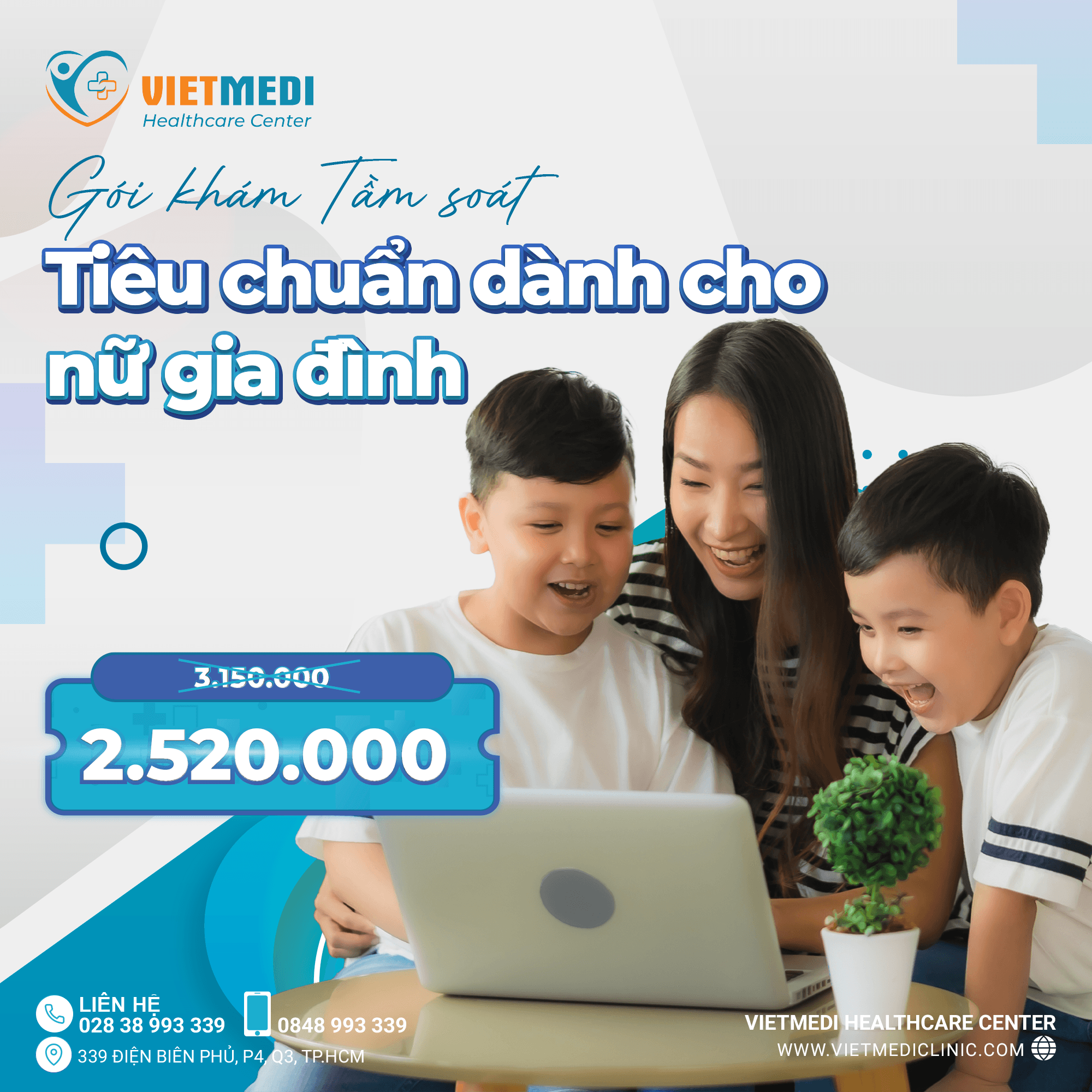 GÓI KHÁM TIÊU CHUẨN NỮ GIA ĐÌNH