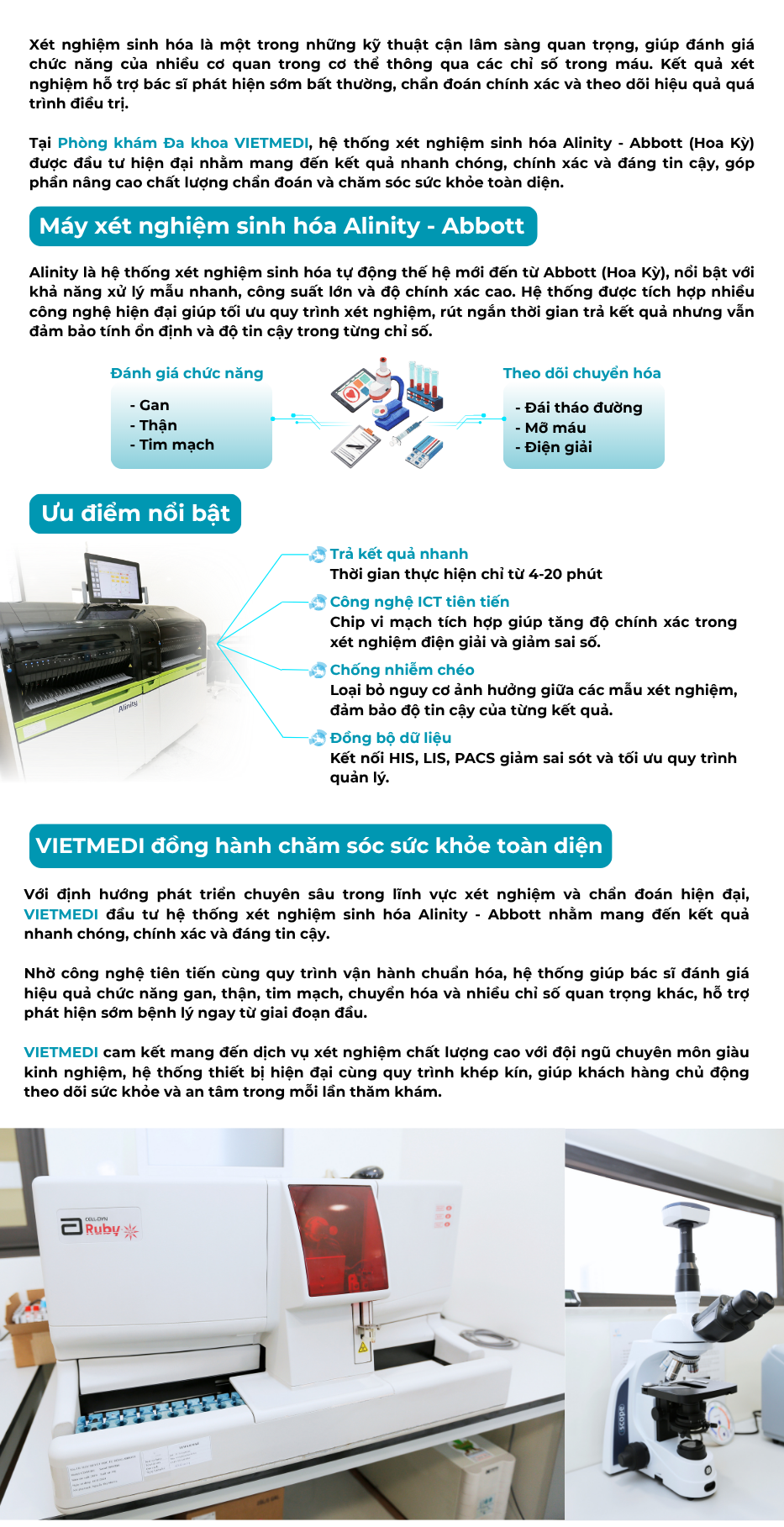 LDP xét nghiệm