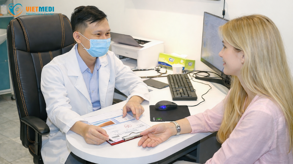 Vietmedi Healthcare Center provides medical services for foreigners - 1