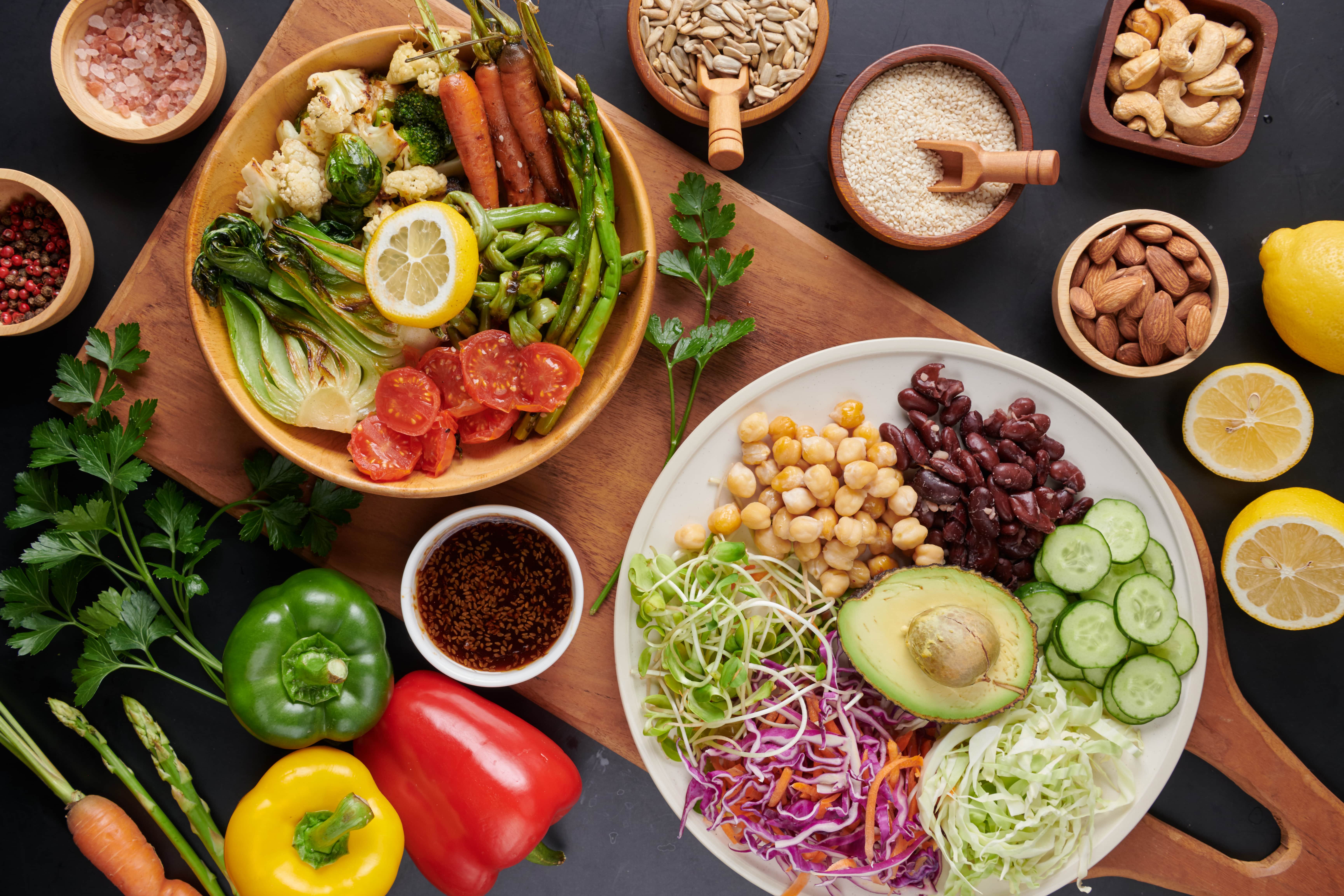 buddha-bowl-dish-with-vegetables-legumes-top-view-min