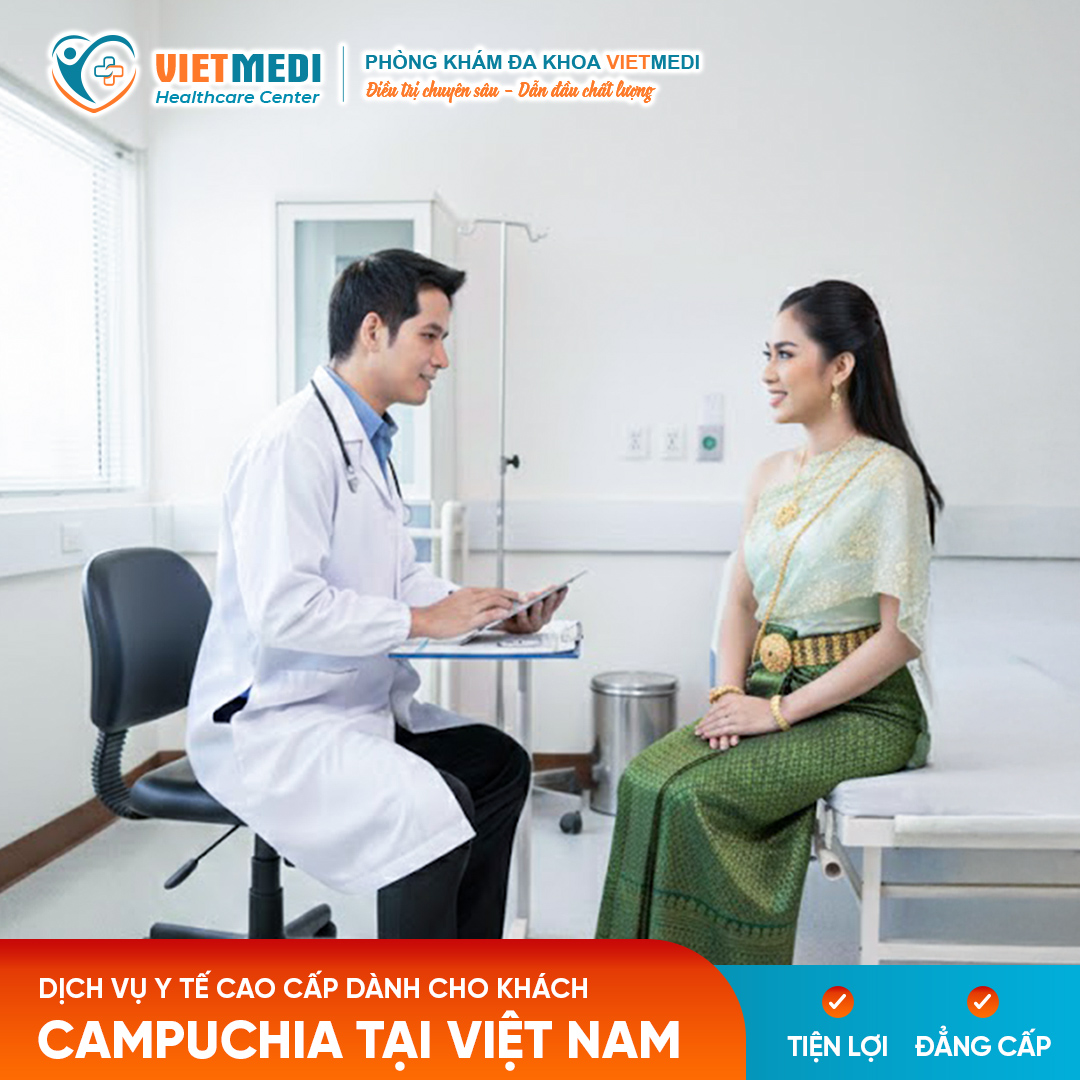 Dịch vụ khám, đưa đón bệnh nhân Campuchia