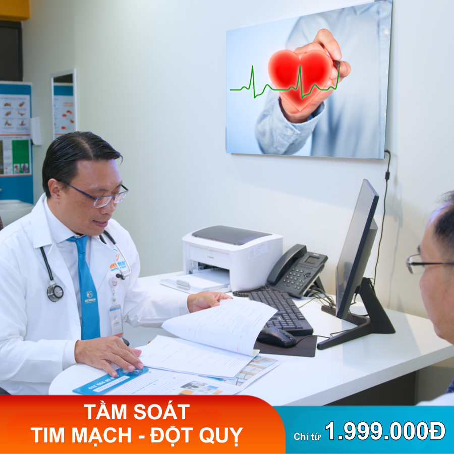 Gói khám tầm soát Tim mạch Đột quỵ
