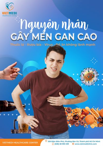 MEN GAN CAO LÀ DẤU HIỆU GÌ? CÁC XÉT NGHIỆM CẦN THỰC HIỆN