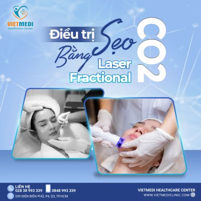 TÁI TẠO BỀ MẶT DA BẰNG LASER CO2 - GIẢI PHÁP TRẺ HÓA LÀN DA HIỆU QUẢ TẠI VIETMEDI