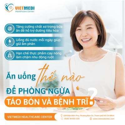 ĂN UỐNG THẾ NÀO ĐỂ PHÒNG NGỪA TÁO BÓN VÀ BỆNH TRĨ?