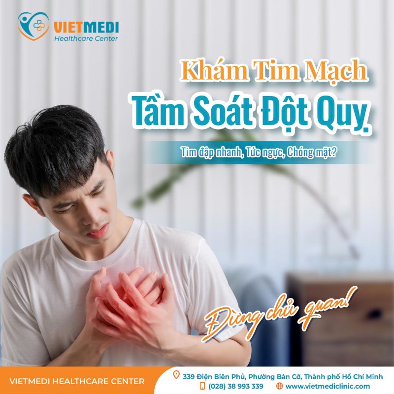 TIM ĐẬP NHANH, TỨC NGỰC, CHÓNG MẶT? - NGUY CƠ ĐỘT QUỴ
