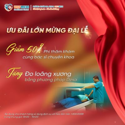 MỪNG ĐẠI LỄ TH&Aacute;NG 4 - TƯNG BỪNG ƯU Đ&Atilde;I CHĂM S&Oacute;C SỨC KHỎE C&Ugrave;NG VIETMEDI
