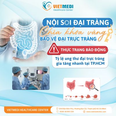 NỘI SOI ĐẠI TRÀNG – CHÌA KHÓA VÀNG TRONG PHÒNG NGỪA UNG THƯ ĐẠI TRỰC TRÀNG