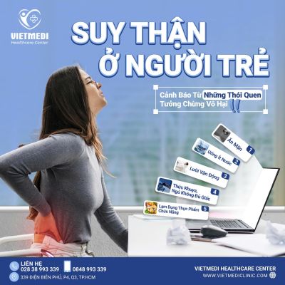 SUY THẬN Ở NGƯỜI TRẺ: CẢNH BÁO TỪ NHỮNG THÓI QUEN TƯỞNG CHỪNG VÔ HẠI
