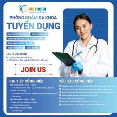 VIETMEDI TUYỂN DỤNG THÁNG 7–8/2025