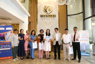 BUỔI HỘI ĐÀM Y KHOA VỀ ĐỘT QUỴ TẠI VIETMEDI HEALTHCARE CENTER